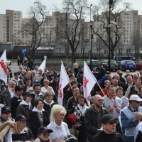 2010-03-30 - Pikieta przed siedzibą PR